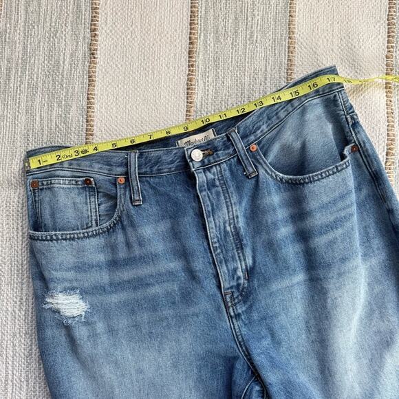 Madewell The Dadjean in Duane Wash: Ripped Edition Women’s Size 30 - Picture 6 of 11